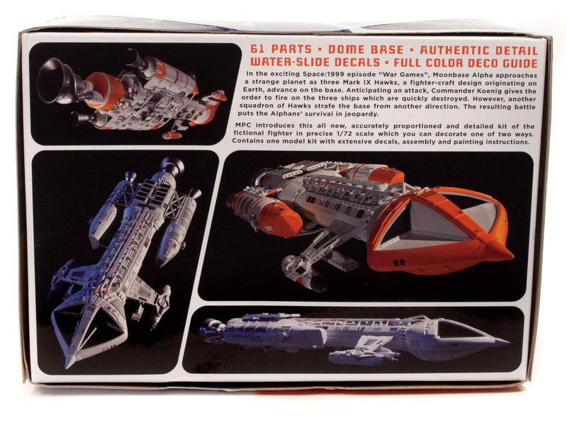 MPC Space: 1999 Hawk Mk IX 1:72 Scale Model Kit (MPC881) - Image 2